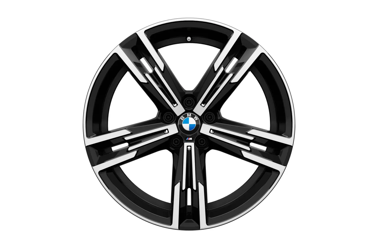 18 M kola z lehké slitiny Double-spoke 848 M Bicolour,Jet Black